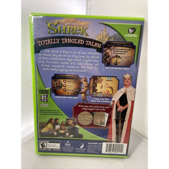 DVD Shrek Video Game TV Totally Tangled Tales Questions John Cleese Fiona NEW - Picture 5 of 12